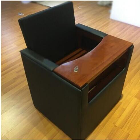 AZY-MR7型软包木质审讯椅