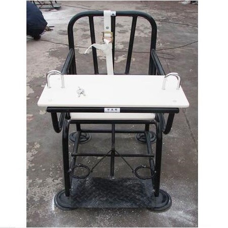 AZY-TSZ型钥匙树脂板铁质审讯椅