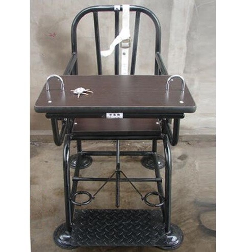 AZY-TZH型棕黑色钥匙型审讯椅