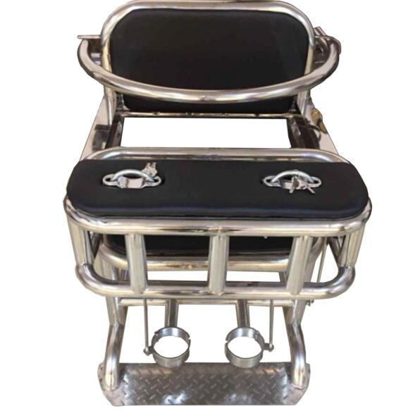 AZY-BR5型不锈钢审讯椅