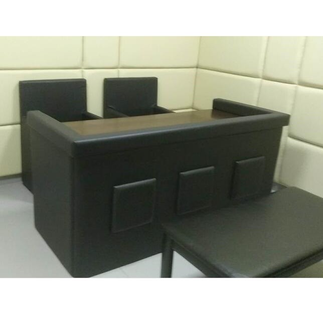 AZY-ZR3型全软包审讯桌