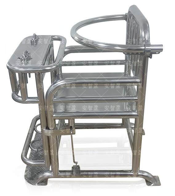 AZY-B25型不锈钢审讯椅(图2)